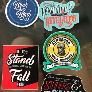 #Hamiltrash stickers Hamilton Broadway musical
